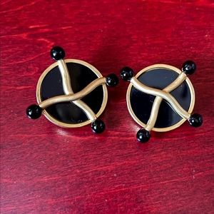 Vintage Authentic Karl LagerFeld Earrings